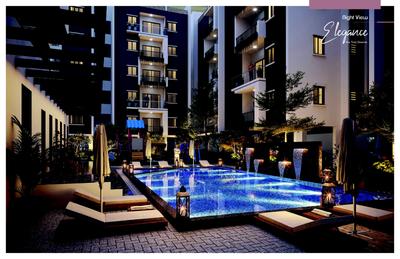 Image of 1290 Sq.ft 2 BHK Apartment / Flat for sale in Sunyuga Elegance, Gundlapochampalli, Hyderabad for Rs. 5805000