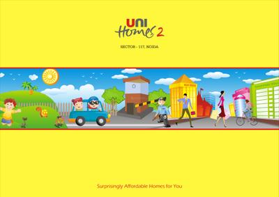 Image of 460 Sq.ft 1 BHK Apartment / Flat for sale in Unitech Unihomes 2, Sector 117, Noida for Rs. 5100000