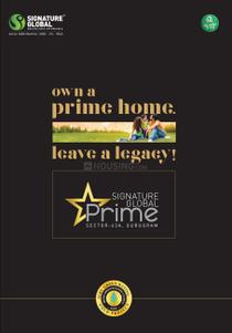 Image of 650 Sq.ft 2 BHK Apartment / Flat for sale in Signature Global Prime, Sector 63, Gurgaon for Rs. 10500000