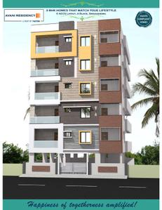 Image of 1244 Sq.ft 3 BHK Apartment / Flat for sale in Avani Residency, Singasandra, Bengaluru for Rs. 8200070