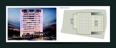 Image of 2050 Sq.ft 4 BHK Apartment / Flat for sale in VHD Vicenza Highdeck II, Kalali, Vadodara for Rs. 14200000