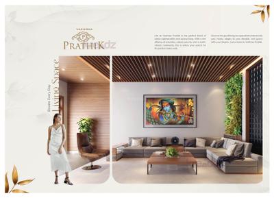 Image of 1760 Sq.ft 3 BHK Apartment / Flat for sale in Vazhraa Prathik, Nizampet, Hyderabad for Rs. 14500000