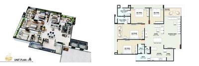 Image of 3168 Sq.ft 4 BHK Apartment / Flat for sale in Krishna The Nest Residency, Nikol, Ahmedabad for Rs. 17000000