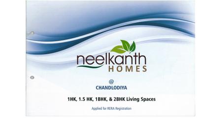 Image of 1300 Sq.ft 2 BHK Apartment / Flat for sale in Neelkanthvarni Homes, Chandlodia, Ahmedabad for Rs. 6000000