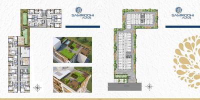 Image of 1200 Sq.ft 2 BHK Apartment / Flat for sale in Aryan Samriddhi Altus, Jivan Vihar, Raipur for Rs. 7200000