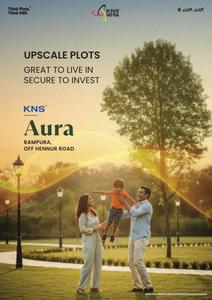 Image of 1200 Sq.ft Residential Plot / Land for sale in KNS Aura, Rampura, Bengaluru for Rs. 8000000