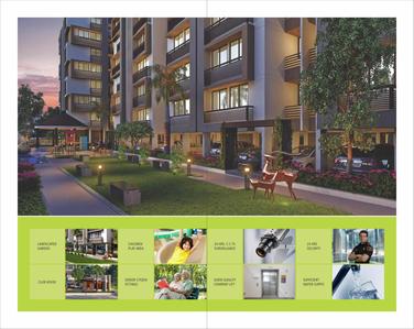 Image of 990 Sq.ft 2 BHK Apartment / Flat for sale in Tathya Somya Residency, Ujala Circle, Ahmedabad for Rs. 4200000