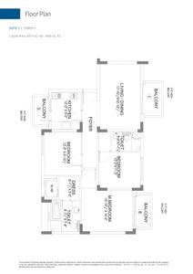 Image of 2900 Sq.ft 4 BHK Penthouse for sale in Emaar The Views, Sector 105, Mohali for Rs. 25000000