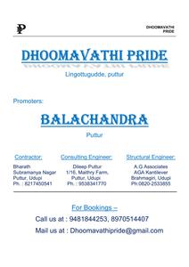Dhoomavathi Pride Brochure 4