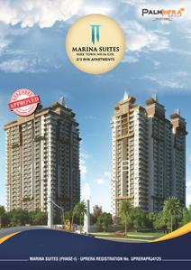 Image of 950 Sq.ft 2 BHK Apartment / Flat for sale in Palm Marina Suites Phase 1, Mahurali, Ghaziabad for Rs. 6000000