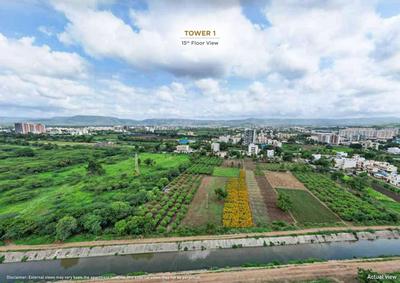 Image of 1000 Sq.ft 2 BHK Apartment / Flat for sale in Joyville Celestia, Shewalewadi, Pune for Rs. 6800000