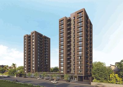 Image of 928 Sq.ft 2 BHK Apartment / Flat for sale in Param Paarijat Blessings, Sargasan, Gandhinagar for Rs. 6800000