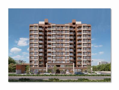 Image of 800 Sq.ft 2 BHK Apartment / Flat for sale in Ashwamegh Signature, Sargasan, Gandhinagar for Rs. 5800000