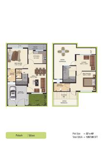 Image of 1267 Sq.ft 2 BHK Independent House for sale in Kingstown, Dunda, Raipur for Rs. 4814600