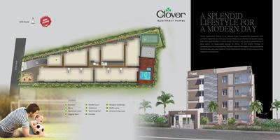 Image of 850 Sq.ft 2 BHK Apartment / Flat for sale in Rsun Clover Apartments Homes, Doddakannelli, Bengaluru for Rs. 7000000