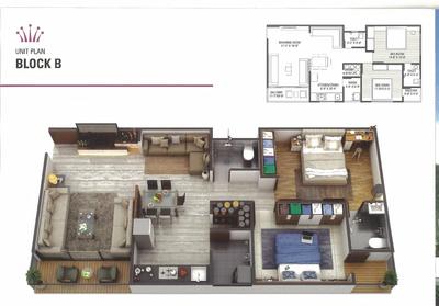 Image of 600 Sq.ft 2 BHK Apartment / Flat for sale in RR Royal Regency, Nikol, Ahmedabad for Rs. 5500000