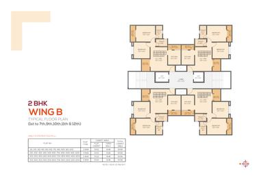 Image of 980 Sq.ft 2 BHK Apartment / Flat for sale in Choice Goodwill Fabian, Lohegaon, Pune for Rs. 6500000