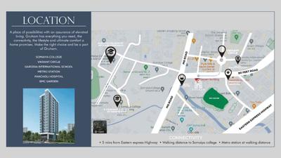 Image of 1015 Sq.ft 3 BHK Apartment / Flat for sale in Gruham Yog Aashray, Ghatkopar East, Mumbai for Rs. 33000000