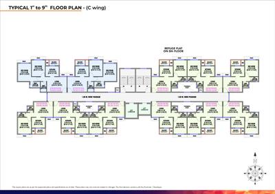 Image of 950 Sq.ft 2 BHK Apartment / Flat for sale in Arihant Anant by Arihant Superstructures Limited, Kharghar, Navi Mumbai for Rs. 13000000