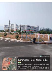 Image of 450 Sq.ft 1 BHK Independent House for sale in Vishnu Vishta, Karamadai, Coimbatore for Rs. 2685000