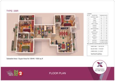 Image of 2000 Sq.ft 4 BHK Builder Floor for sale in Vatika INXT Floors, Sector 82, Gurgaon for Rs. 33500000