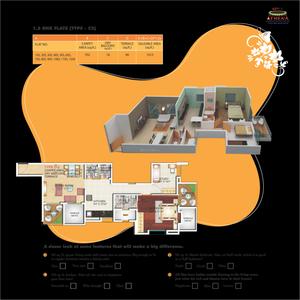 Image of 1600 Sq.ft 4 BHK Apartment / Flat for sale in Apex Multicons Athena, Tathawade, Pune for Rs. 10489500