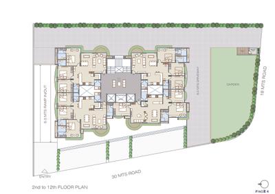 Image of 1248 Sq.ft 3 BHK Apartment / Flat for sale in Shreeji Siesta, Kudasan, Gandhinagar for Rs. 12000000