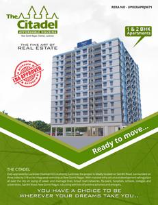 Image of 548 Sq.ft 1 BHK Apartment / Flat for sale in Dragon Age The Citadel, Sarai Shekh, Lucknow for Rs. 2850000
