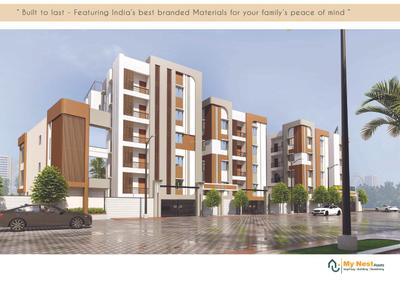 Image of 1150 Sq.ft 3 BHK Apartment / Flat for sale in My Hill Nest Phase I, Madanpur, Bhubaneswar for Rs. 8250000