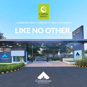Image of 3875 Sq.ft Residential Plot / Land for sale in Cornerstone Campan Valley 2, Muthasandra, Bengaluru for Rs. 40687500