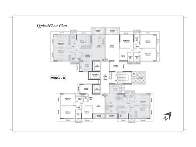 Image of 850 Sq.ft 2 BHK Apartment / Flat for sale in Prima Upper East 97, Malad East, Mumbai for Rs. 24000000
