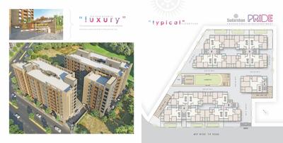 Image of 2241 Sq.ft 3 BHK Apartment / Flat for sale in Sudarshan Pride, Science City, Ahmedabad for Rs. 16000000