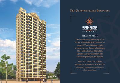 Image of 615 Sq.ft 1 BHK Apartment / Flat for sale in AV Samaira Residency, Vasai East, Vasai for Rs. 4000000