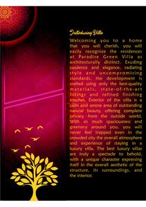 Image of 1800 Sq.ft 3 BHK Villa for sale in Paradise Greens Villas, Noida Extension, Greater Noida for Rs. 8870000