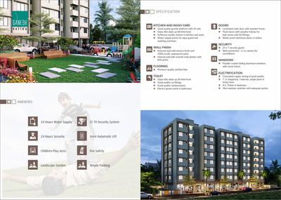 Image of 1044 Sq.ft 2 BHK Apartment / Flat for sale in Shiv Ganesh Vatika, Sabarmati, Ahmedabad for Rs. 6200000