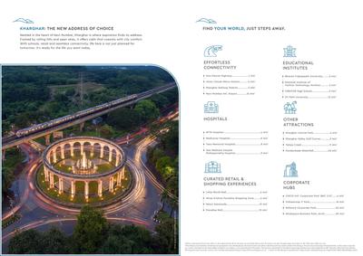 Image of 994 Sq.ft 2 BHK Apartment / Flat for sale in Godrej Varanya Phase 2, Kharghar, Navi Mumbai for Rs. 25800000