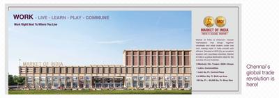 Image of 1538 Sq.ft 3 BHK Apartment / Flat for sale in SPR Spr City Highliving Phase 2, Jamalia, Chennai for Rs. 15500000