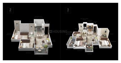 Image of 1582 Sq.ft 3 BHK Apartment / Flat for sale in Yashada Life Vedika Phase 1, Pimple Saudagar, Pune for Rs. 9200000