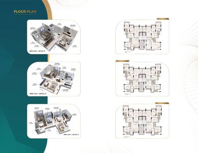 Image of 868 Sq.ft 2 BHK Apartment / Flat for sale in Chirag Vijayi Jwala, Goregaon West, Mumbai for Rs. 16600000