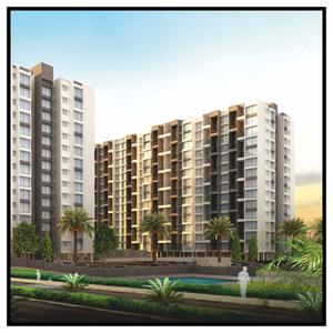 Image of 1272 Sq.ft 3 BHK Apartment / Flat for sale in Goel Ganga Aria B1 B2, Dhanori, Pune for Rs. 11500000