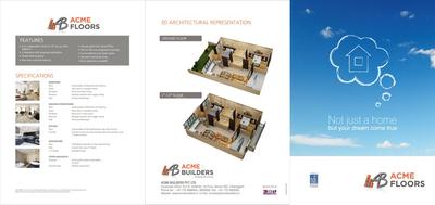 Image of 1050 Sq.ft 2 BHK Apartment / Flat for sale in Acme Floors, Sector 111, Mohali for Rs. 4500000