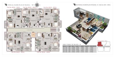 Image of 980 Sq.ft 2 BHK Apartment / Flat for sale in Dharma Raj, Mancheswar, Bhubaneswar for Rs. 7700000