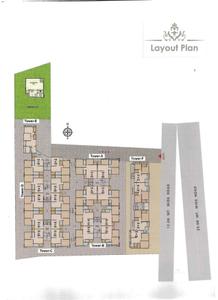 Image of 653 Sq.ft 2 BHK Apartment / Flat for sale in Anant Param Bliss, Atladara, Vadodara for Rs. 3300000
