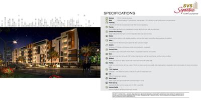 Image of 1104 Sq.ft 2 BHK Apartment / Flat for sale in SVS Signature by SVS Developers, K R Puram, Bengaluru for Rs. 10500000