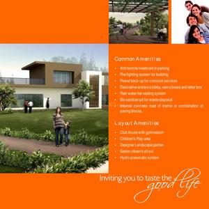 Image of 1000 Sq.ft 2 BHK Apartment / Flat for sale in Goel Estoria, Undri, Pune for Rs. 6500000