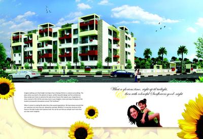 Image of 1172 Sq.ft 2 BHK Apartment / Flat for sale in SLV Sunflower, K R Puram, Bengaluru for Rs. 6000000