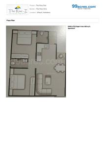 Image of 900 Sq.ft 2 BHK Apartment / Flat for sale in The Rise 1, Bhayli, Vadodara for Rs. 2100000