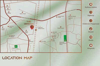 Image of 1038 Sq.ft 3 BHK Apartment / Flat for sale in The Obsidian, Jogeshwari West, Mumbai for Rs. 24500000
