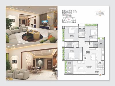 Image of 2900 Sq.ft 4 BHK Apartment / Flat for sale in Balmukund Lavish, Kudasan, Gandhinagar for Rs. 22500000