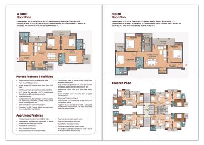 Image of 895 Sq.ft 3 BHK Apartment / Flat for sale in Ozone GSP Divine Homes, Talashpur, Aligarh for Rs. 3000000
